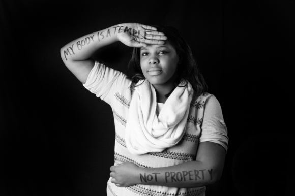 Doneika "My body is a temple, not property."